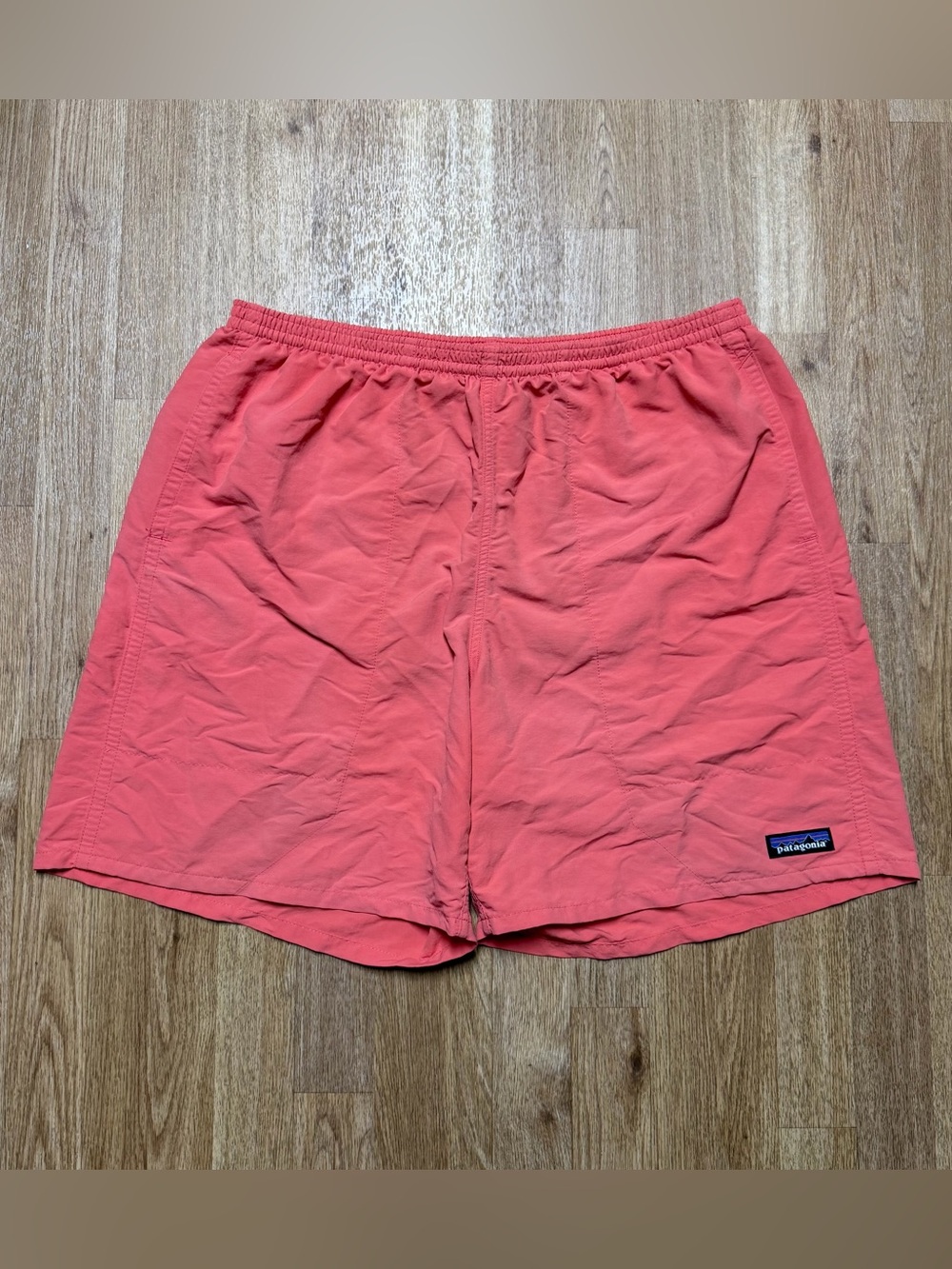 Patagonia Men’s Baggies Longs 7" Lined Shorts Size Large Spiced Coral Outdoor